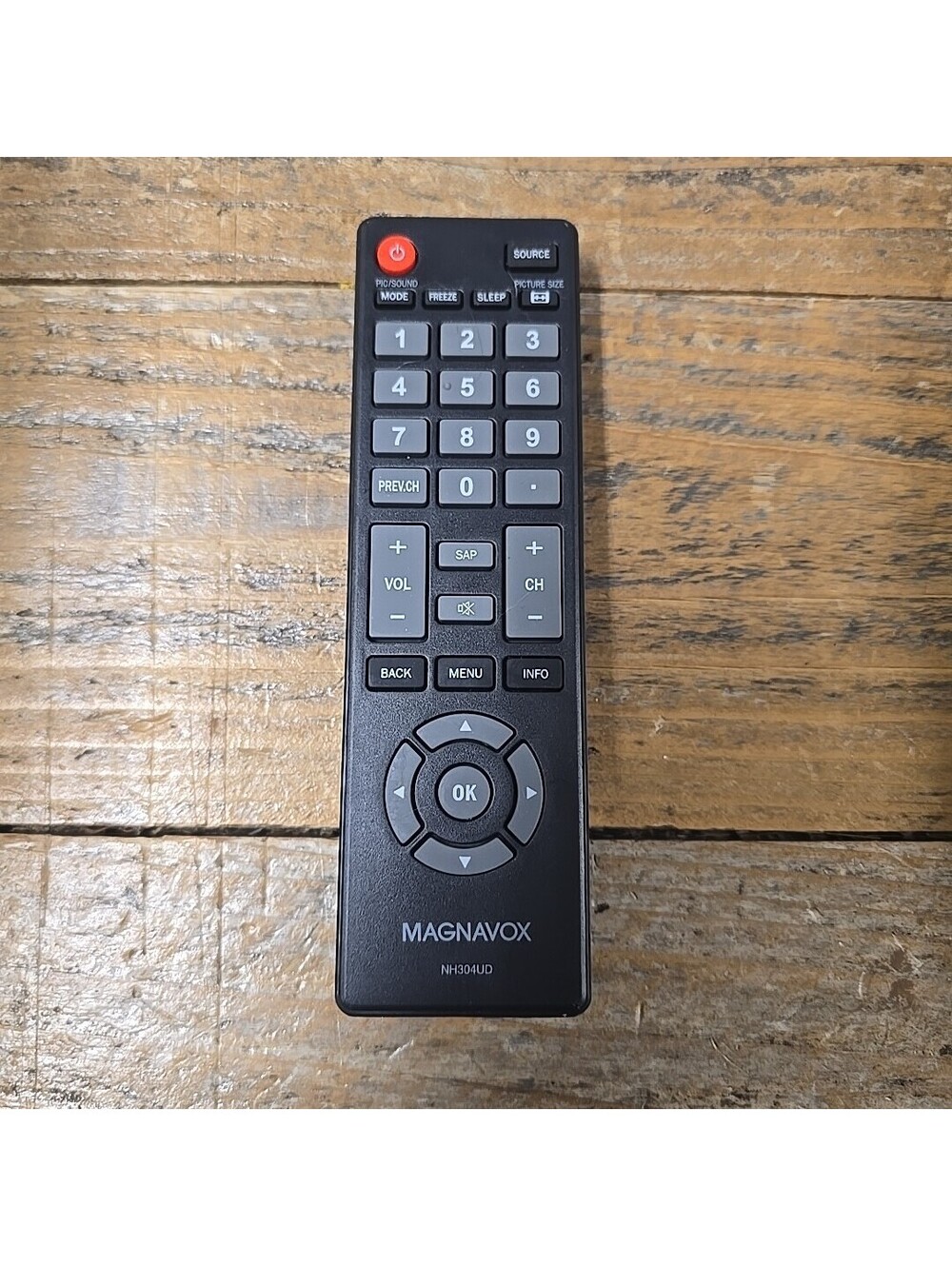Magnavox Remote Control Unit NH304UD TV OEM Replacement Factory Orignial